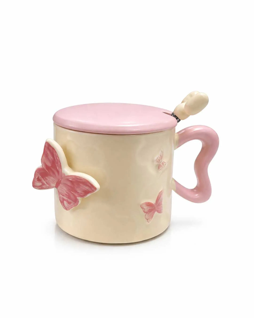 Butterfly Mug with Spoon - Rootieland