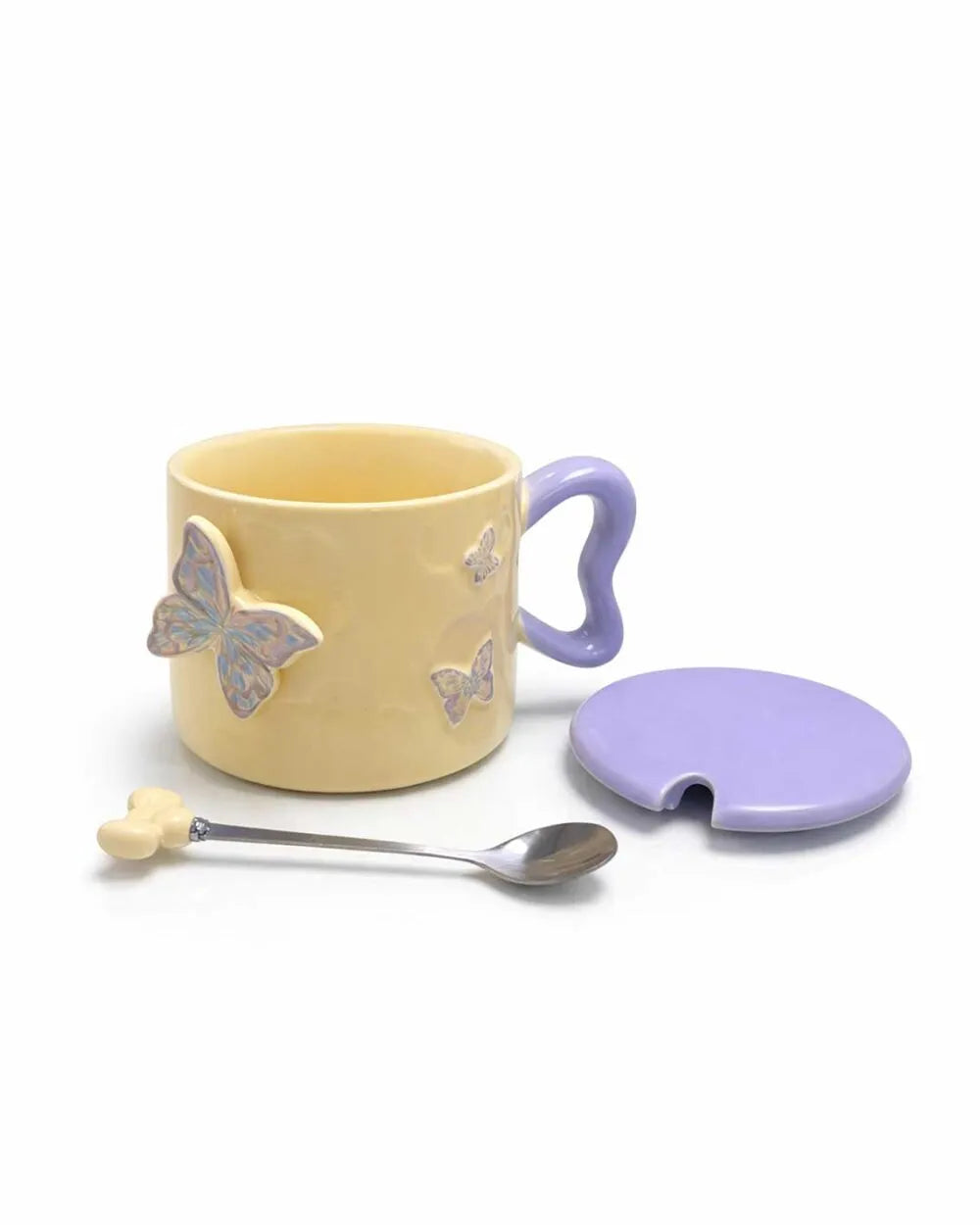 Butterfly Mug with Spoon - Rootieland