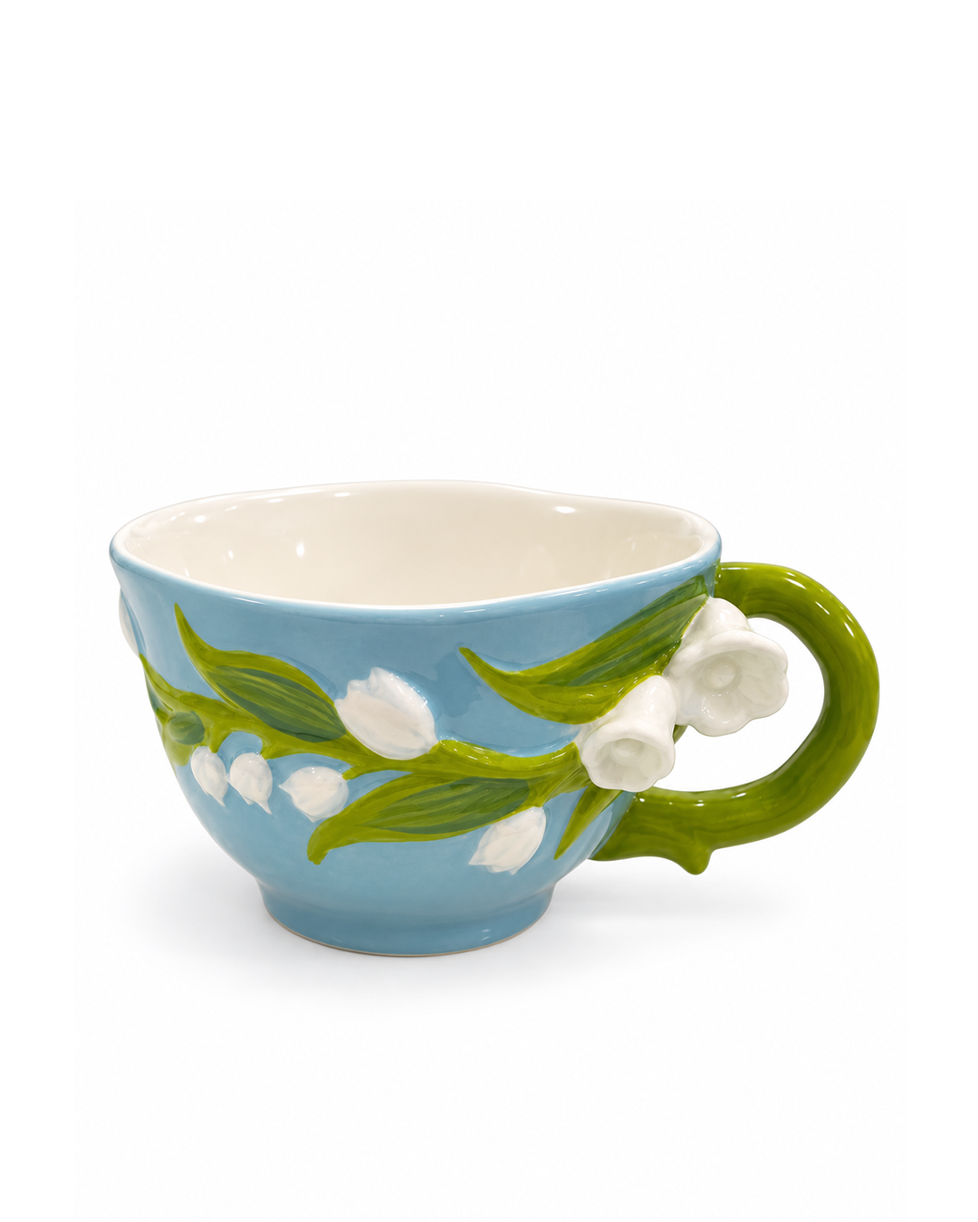 Earthy Floral Teacup