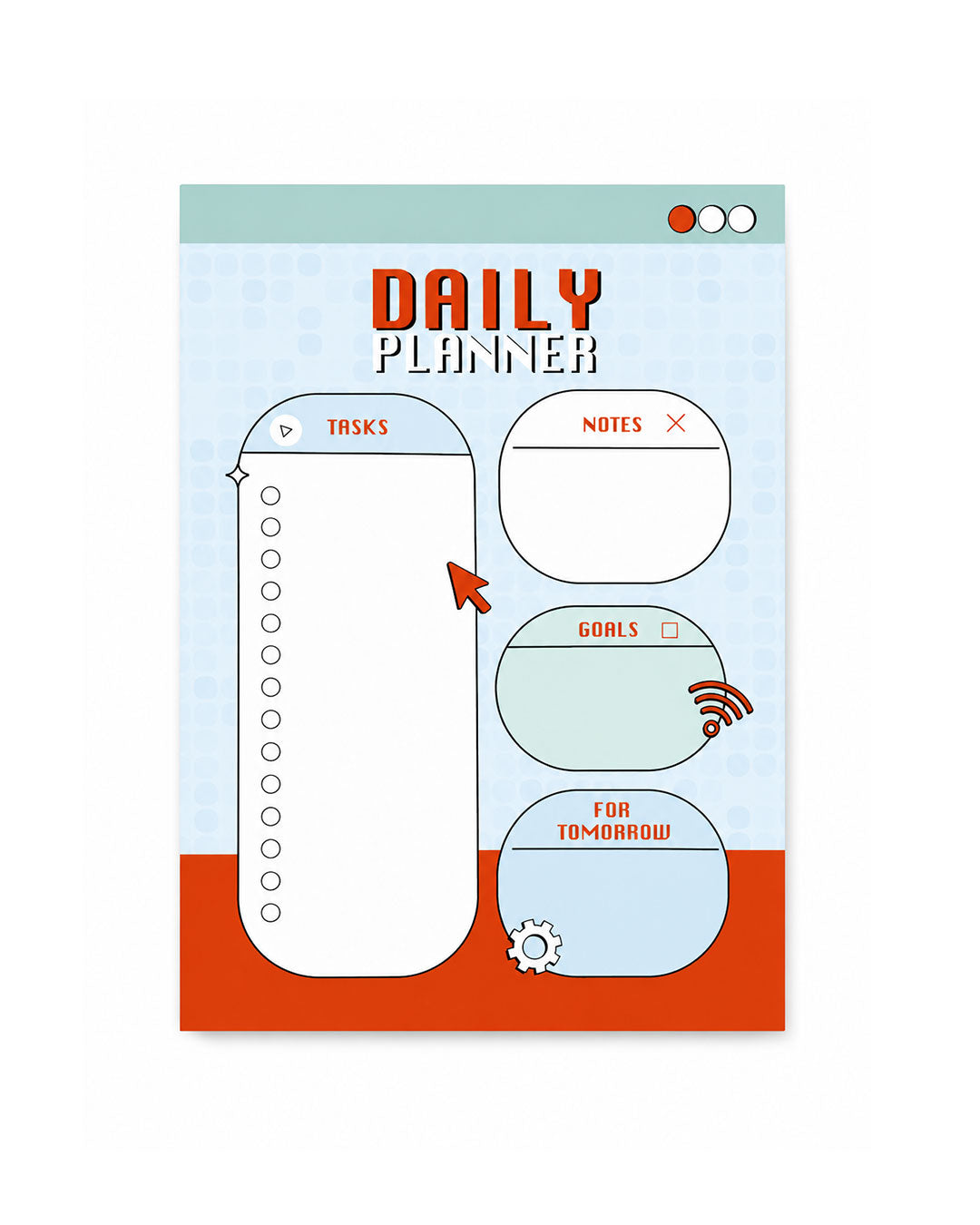 Tap In - A5 Daily Planner