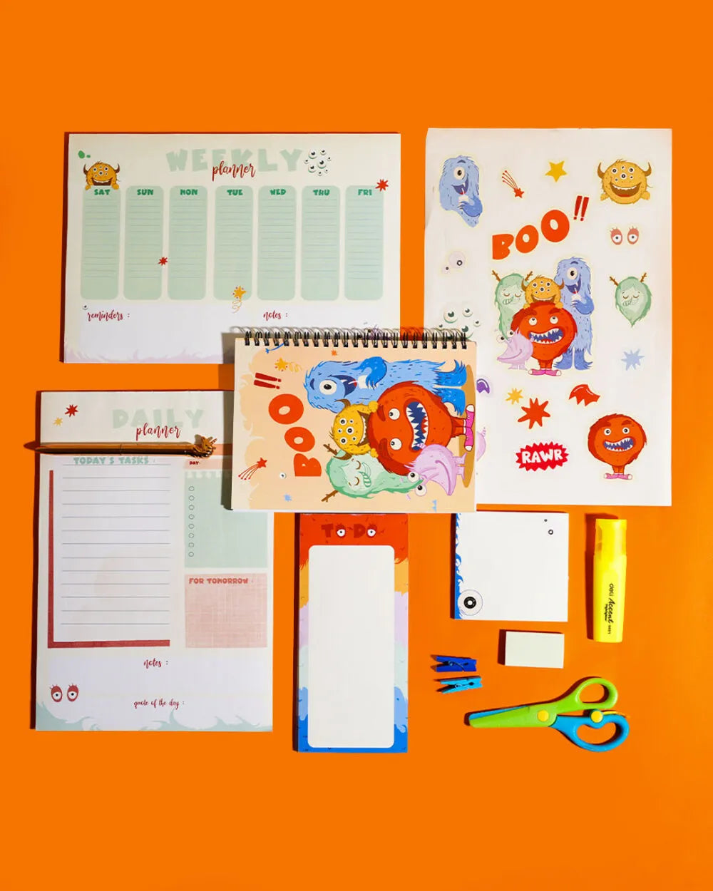 Doodle Beasts - Stationery Set - Rootieland