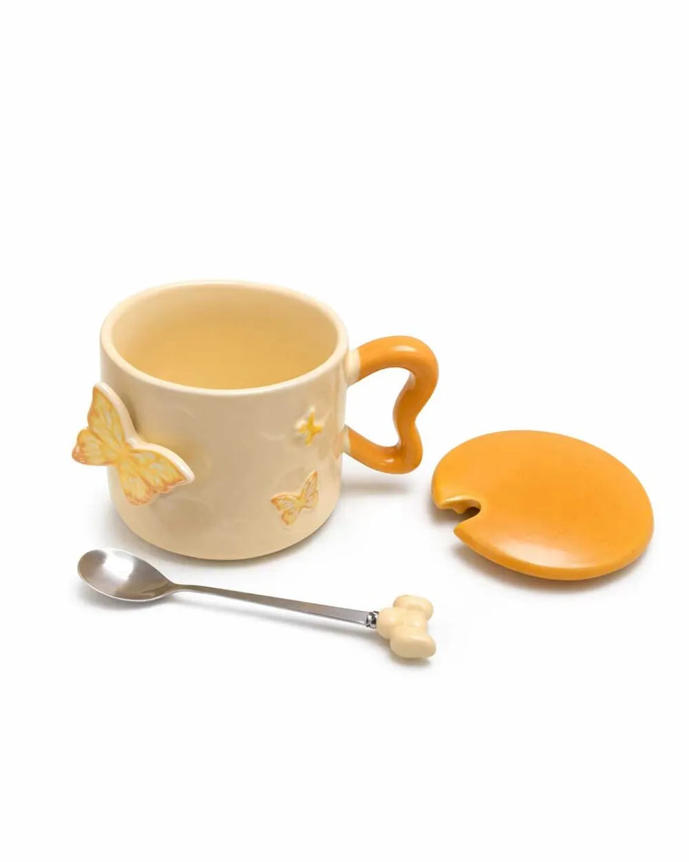 Butterfly Mug with Spoon - Rootieland
