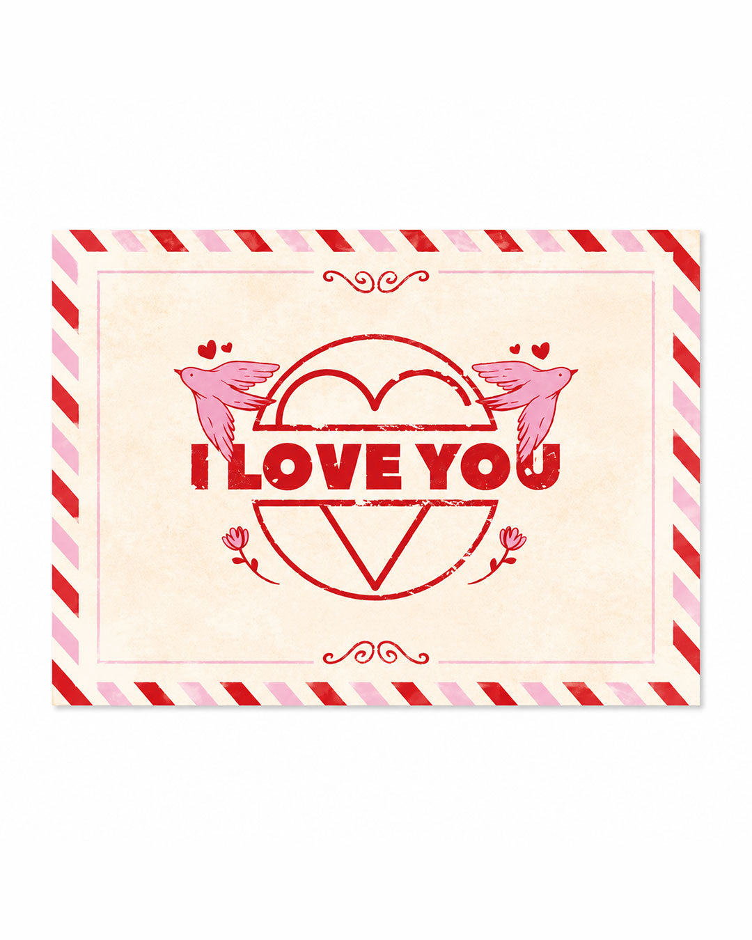 Love Birds - Greeting Card