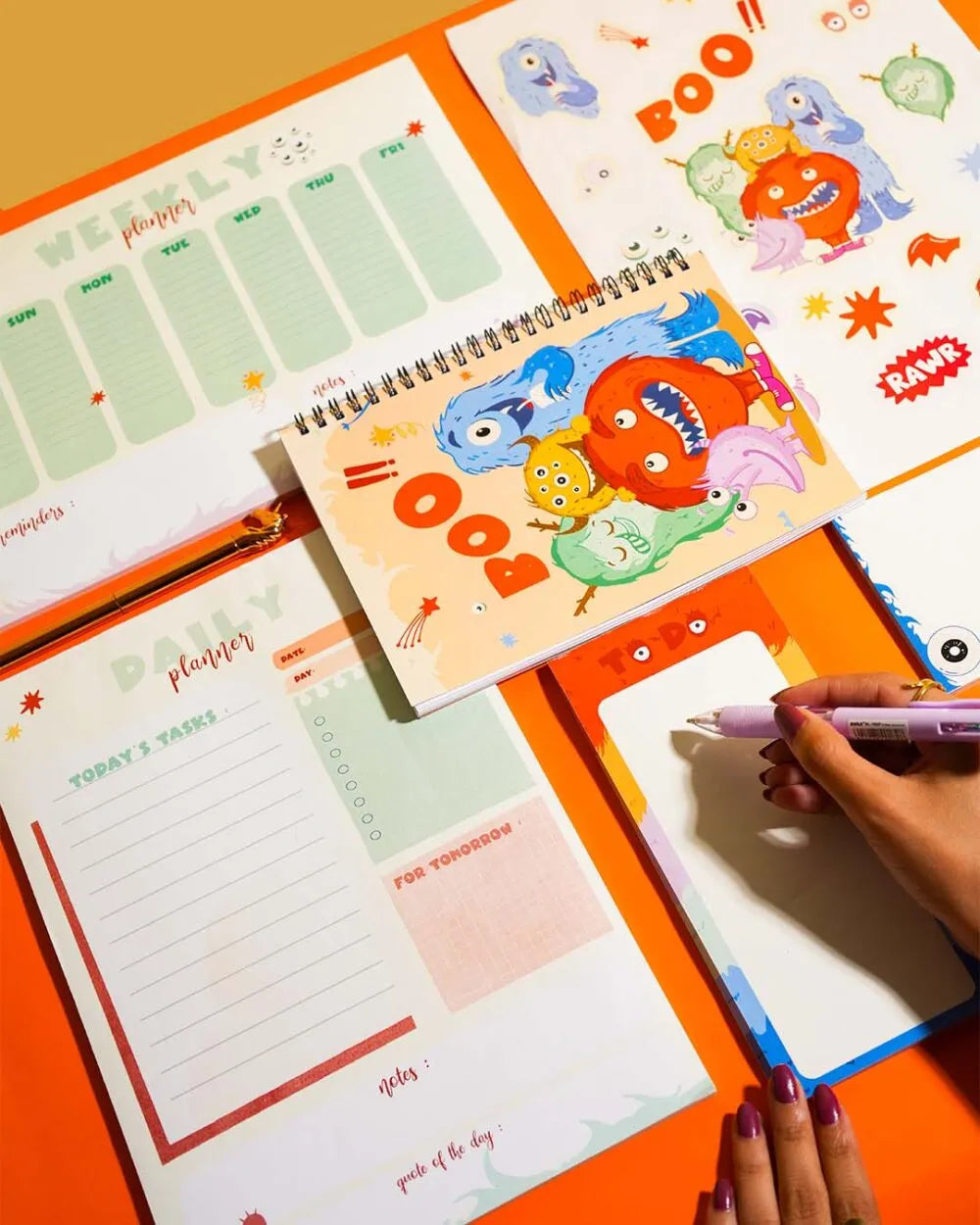 Doodle Beasts - Stationery Set - Rootieland