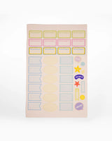 Study & Labels Sticker Sheets (Set of 3) - Rootieland