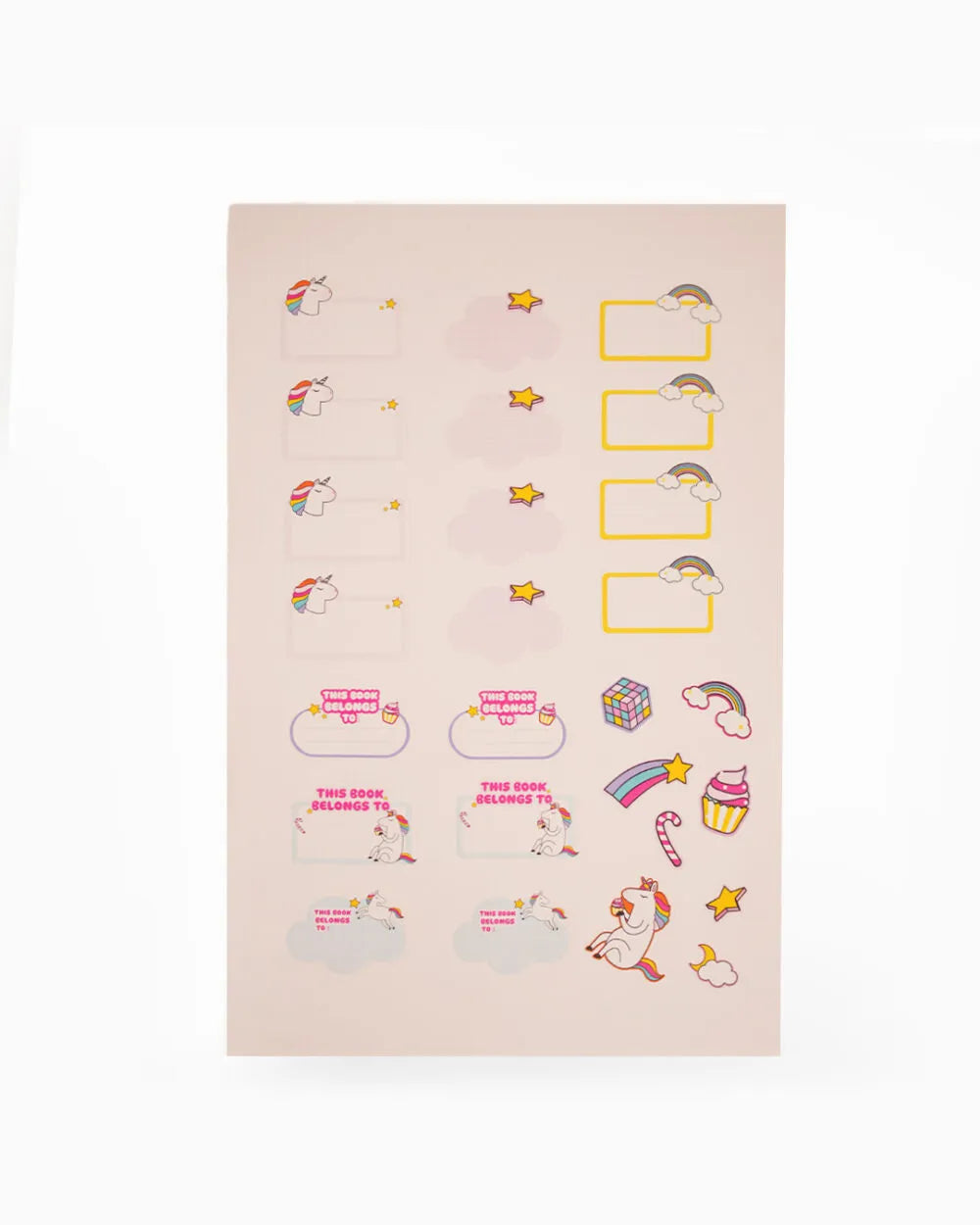 Study & Labels Sticker Sheets (Set of 3) - Rootieland