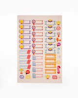 Study & Labels Sticker Sheets (Set of 3) - Rootieland