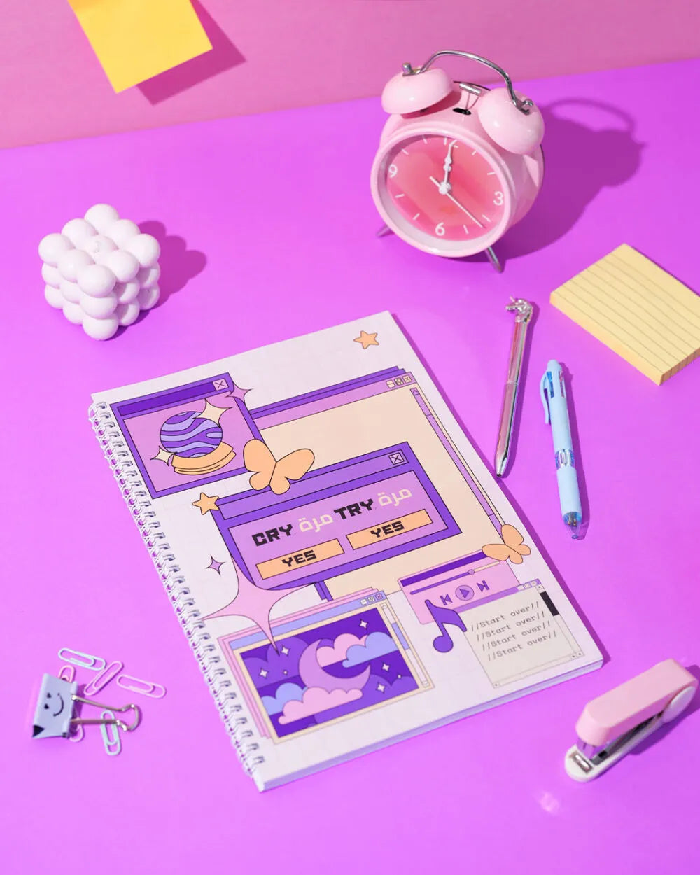 Marra Try Marra Cry - A4 Notebook - Rootieland