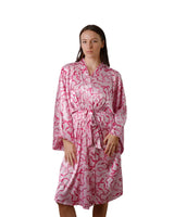 Miss Ribbons – Silk Satin Robe - Rootieland
