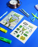 Bulk - A5 Notebook & Sticker Sheet - Rootieland
