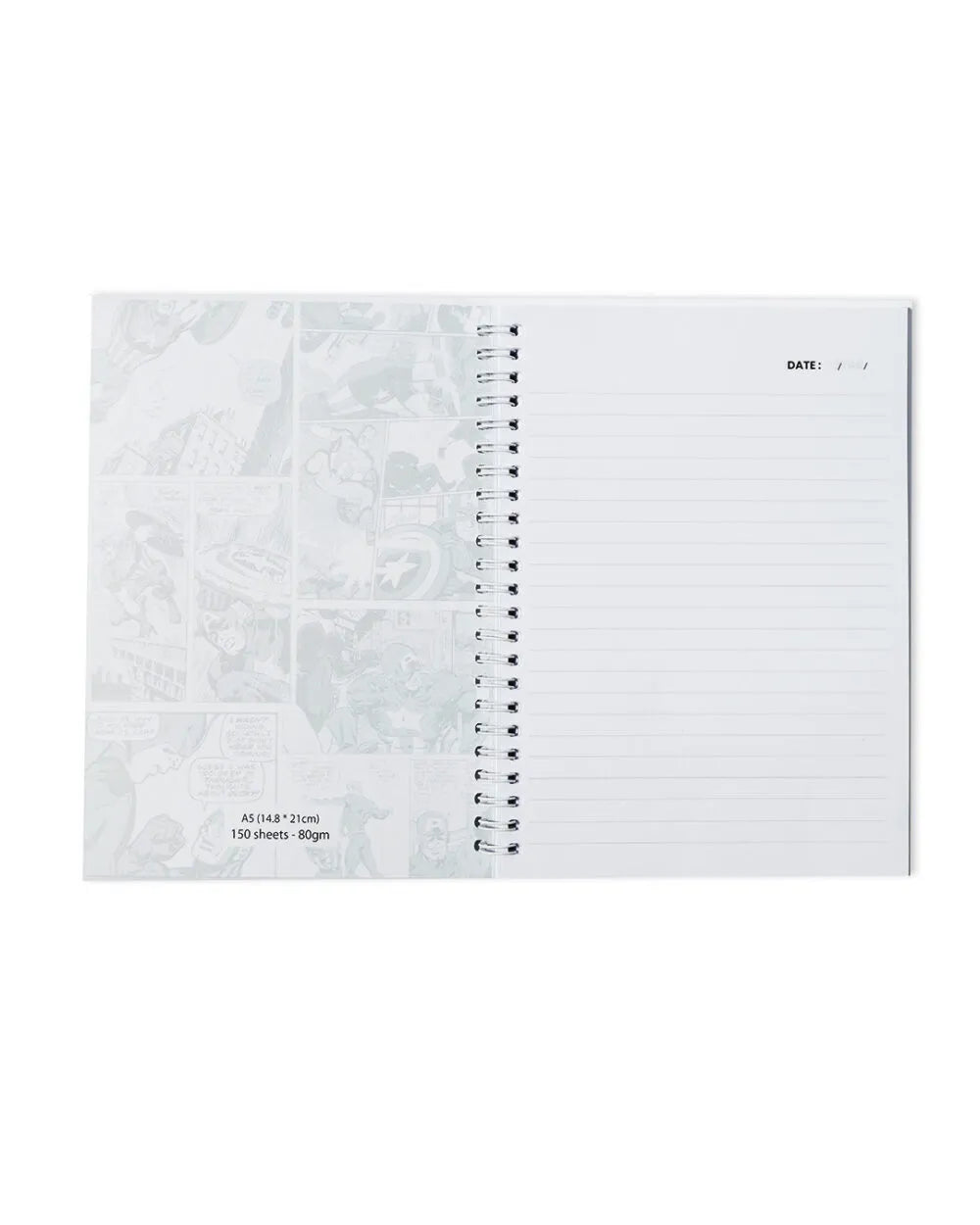 Captain Um El Donya - A5 Notebook & Sticker Sheet - Rootieland