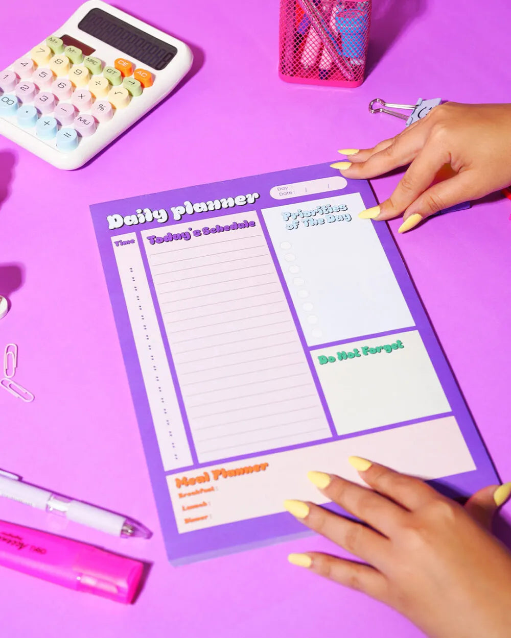 Indigo Daily Planner - Rootieland