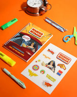 Wander Woman - A5 Notebook & Sticker Sheet - Rootieland