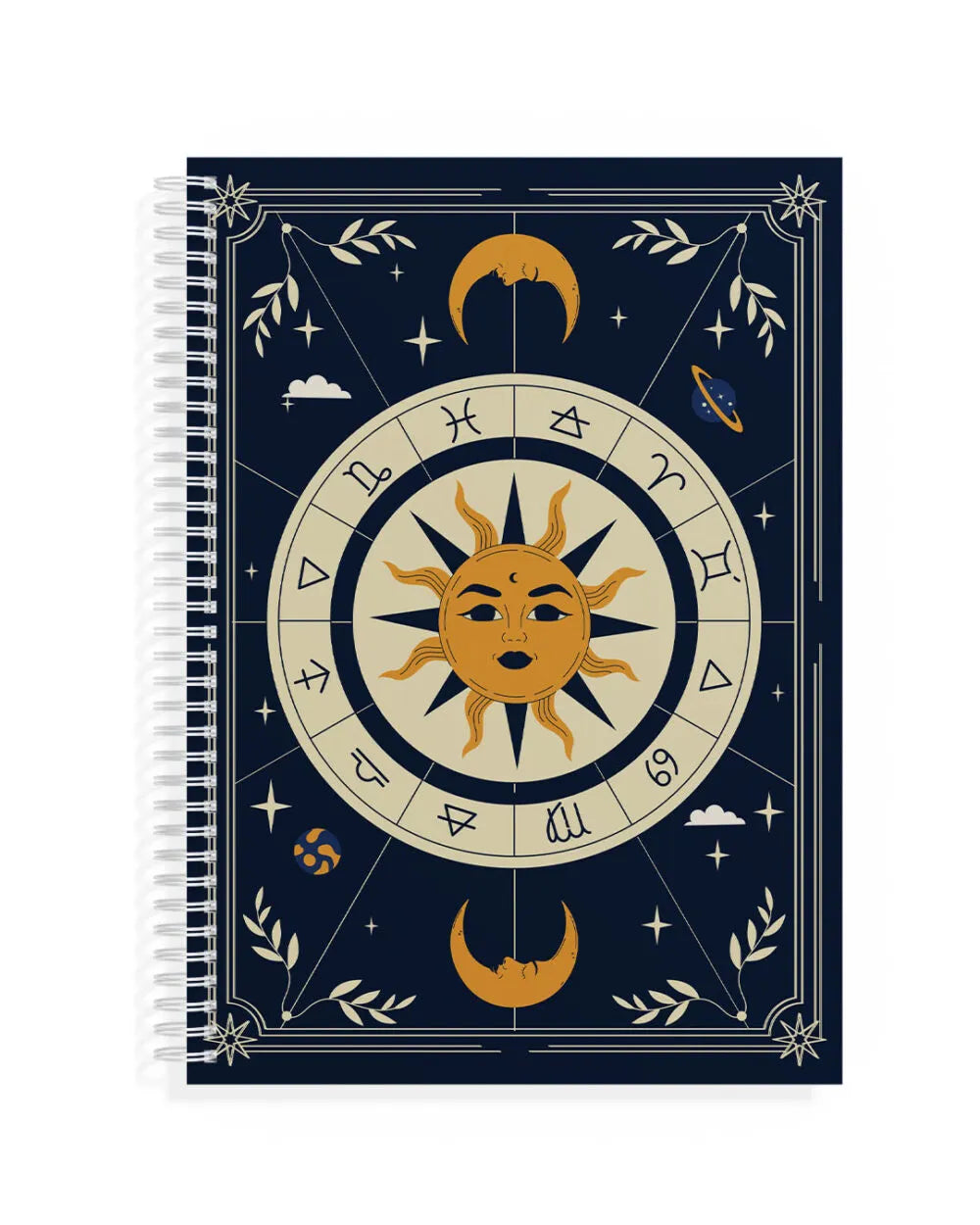 Sun & Moon - A4 Notebook - Rootieland