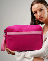 Roseberry Crush - Leather Laptop Sleeve - Rootieland