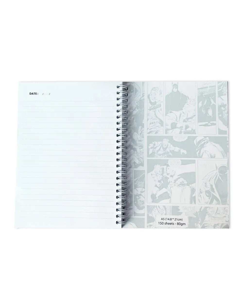 Bathman - A5 Notebook & Sticker Sheet - Rootieland