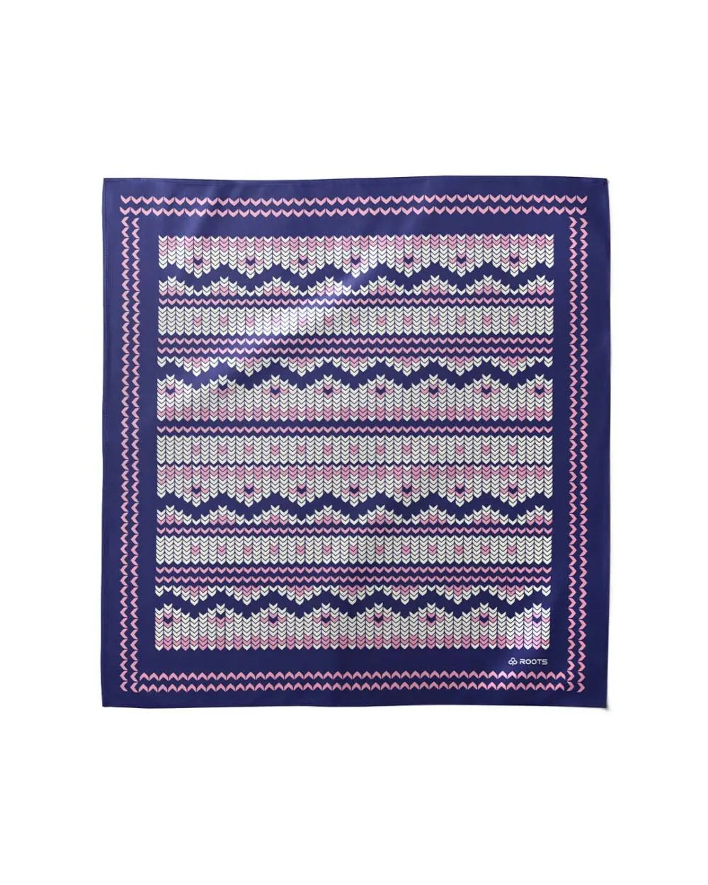 Midnight Knit - Silk Satin Scarf - Rootieland