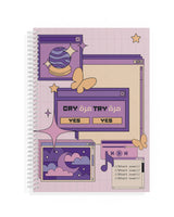 Marra Try Marra Cry - A4 Notebook - Rootieland