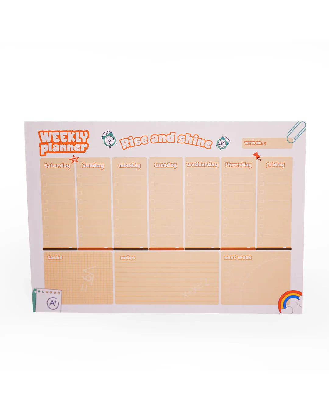 Rise & Shine Weekly Planner - Rootieland