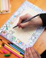 Coloring Weekly Planner - Rootieland