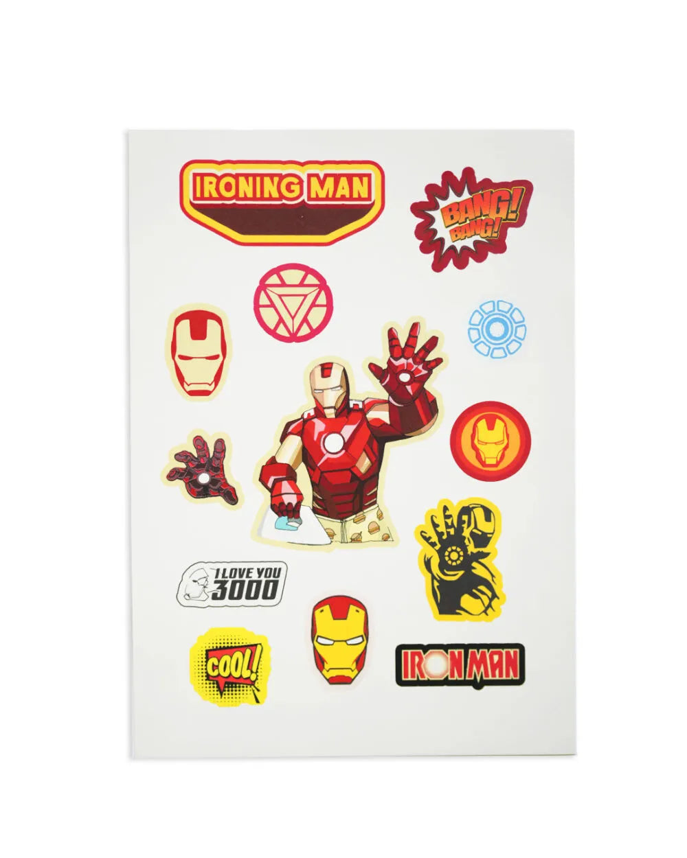 Ironing Man - A5 Notebook & Sticker Sheet - Rootieland