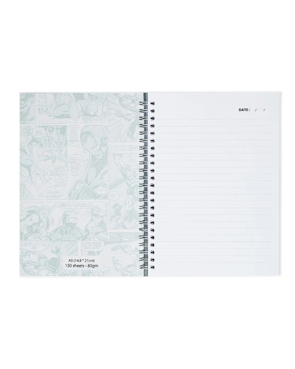 Ironing Man - A5 Notebook & Sticker Sheet - Rootieland