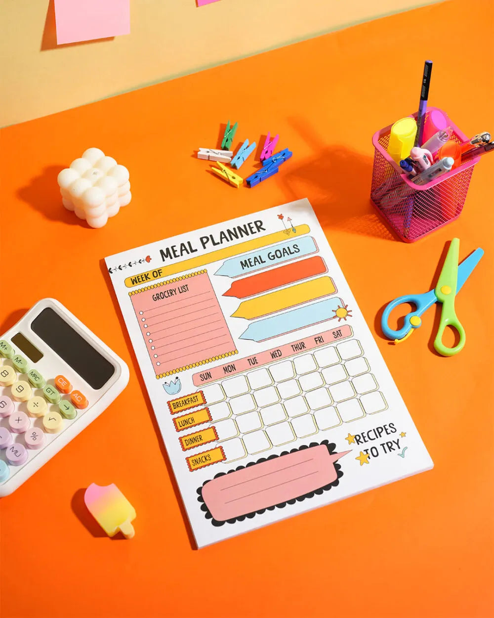 Weekly Meal Planner - Rootieland