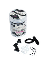 Hair Candy - Black & White Tokkies Jar - Rootieland