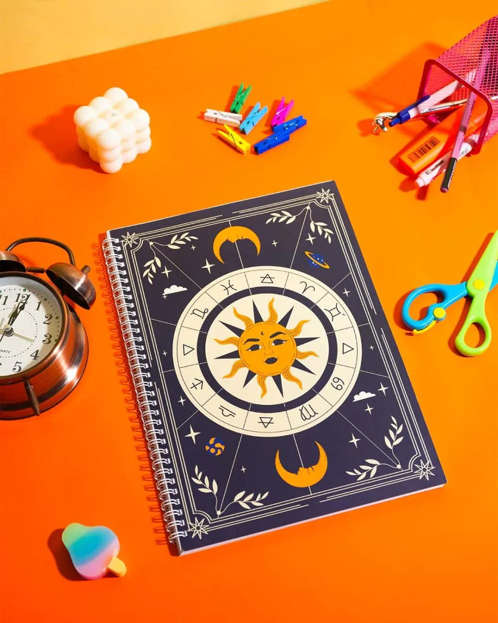 Sun & Moon - A4 Notebook - Rootieland