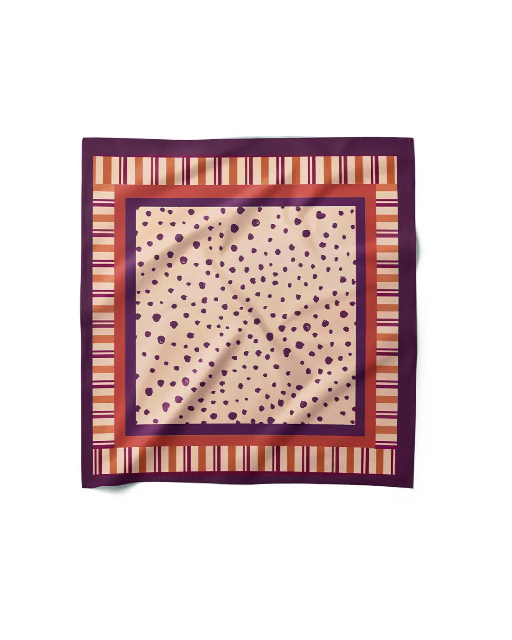 Cinnamon Touch - Silk Satin Scarf - Rootieland