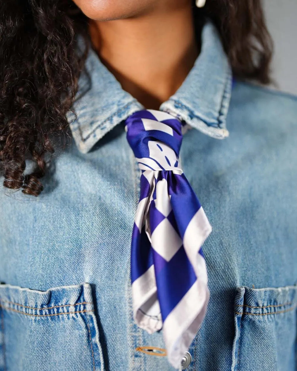 Bloomshade - Silk Satin Scarf - Rootieland