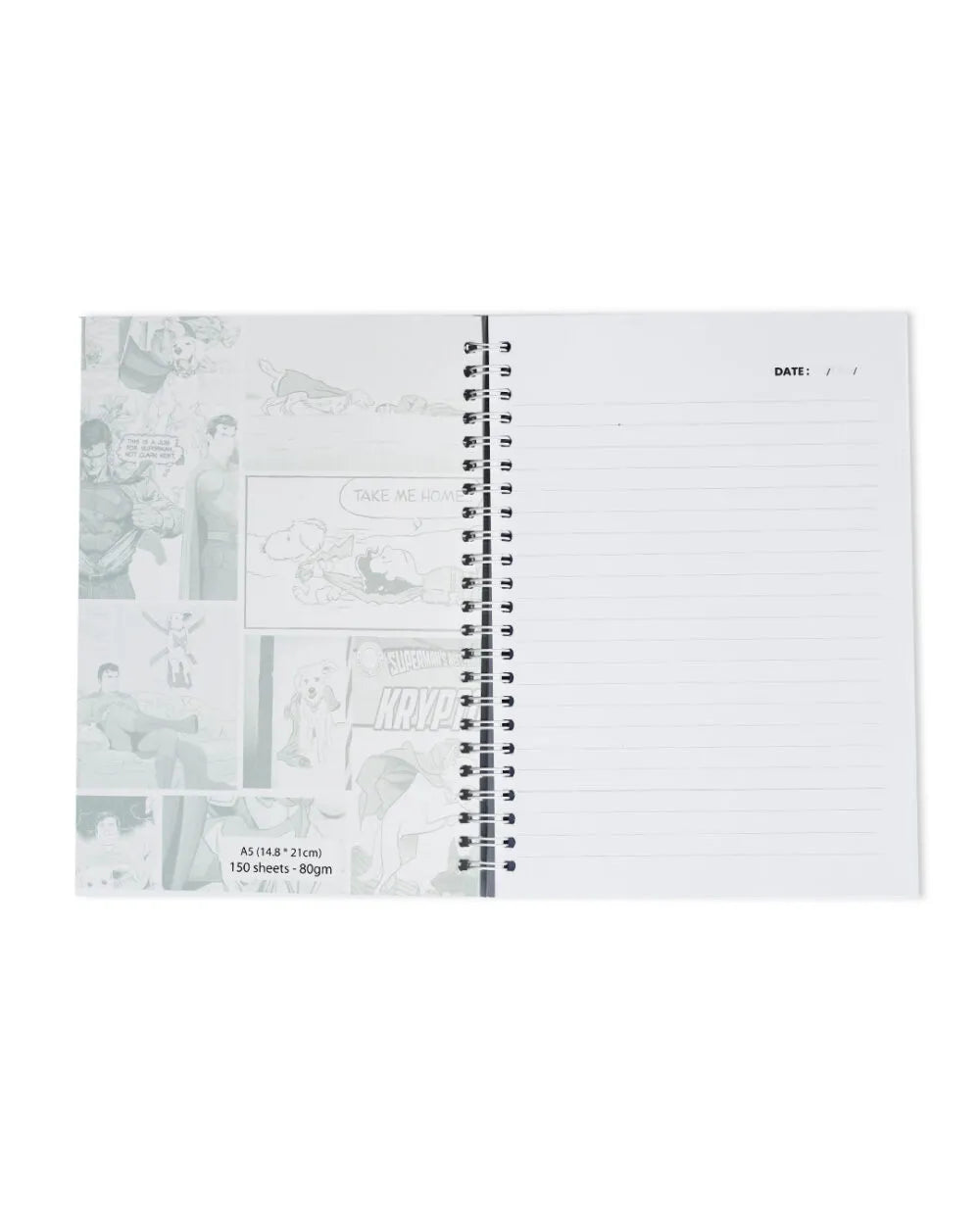 Krypto - A5 Notebook & Sticker Sheet - Rootieland