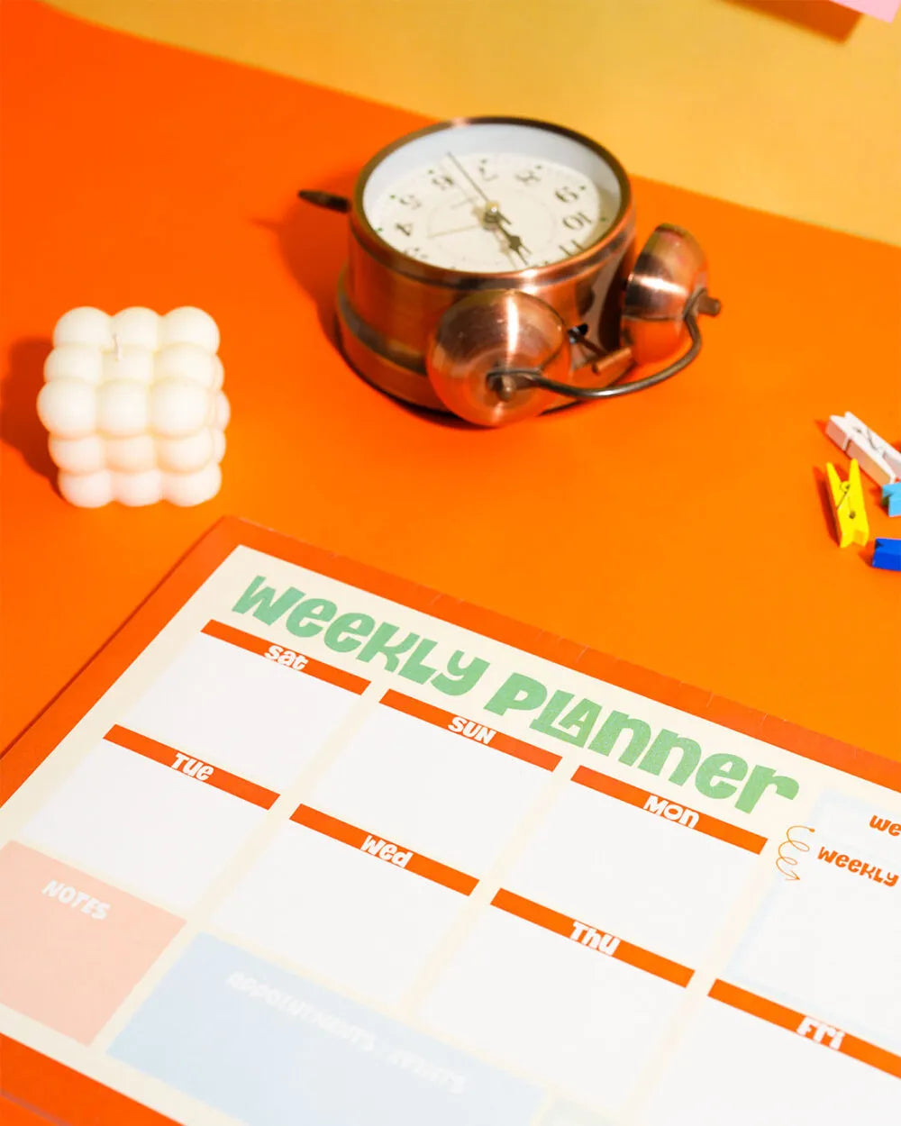 Golden Hour Weekly Planner - Rootieland
