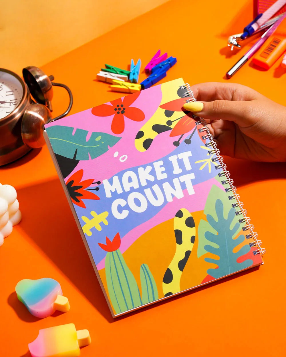 Make it Count - A5 Notebook - Rootieland