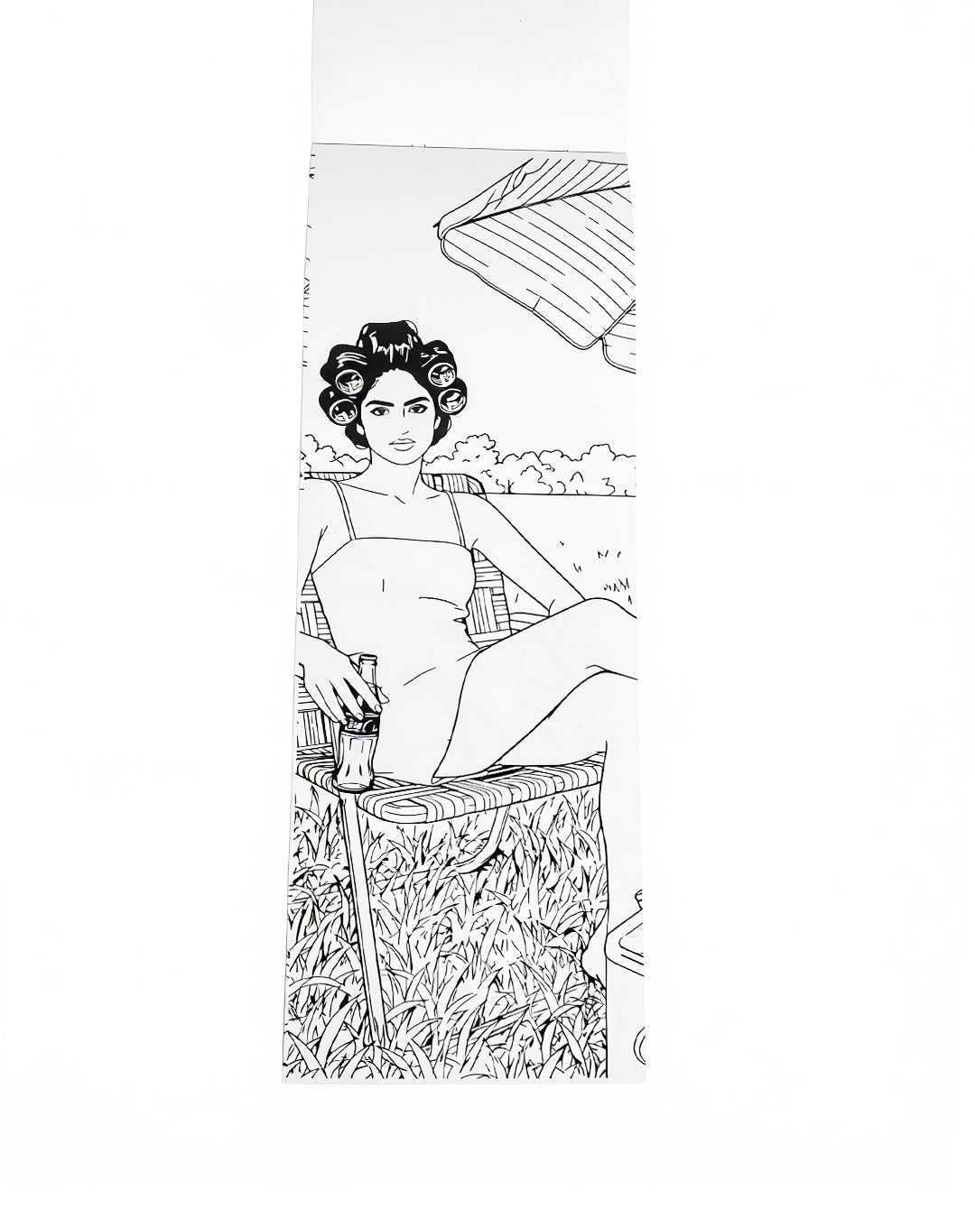 Summer Fashion - Coloring Book