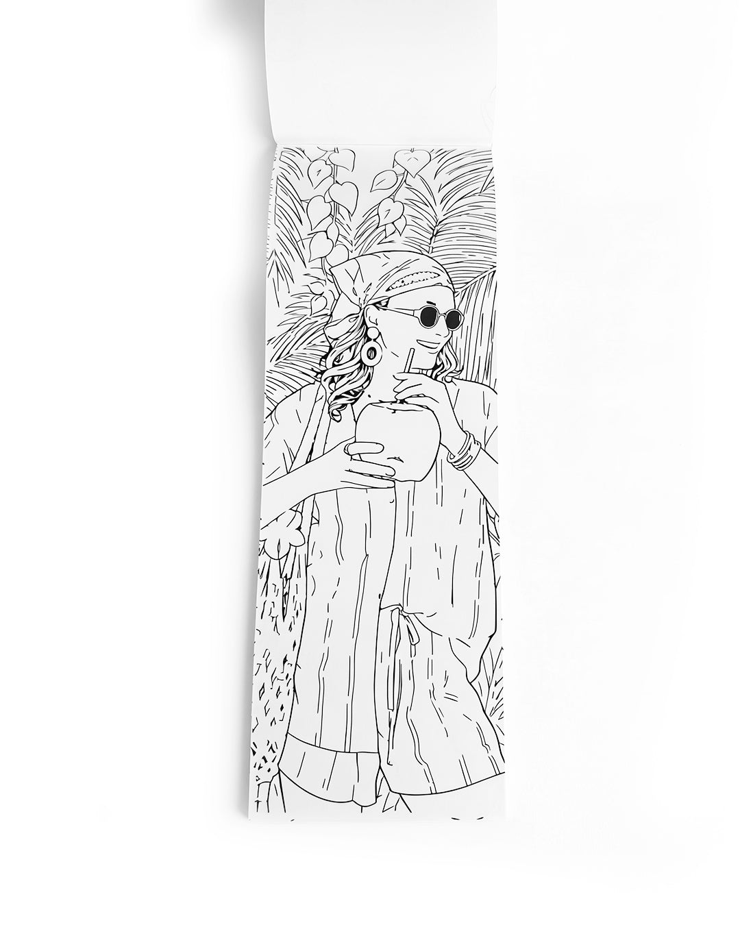 Summer Fashion - Coloring Book