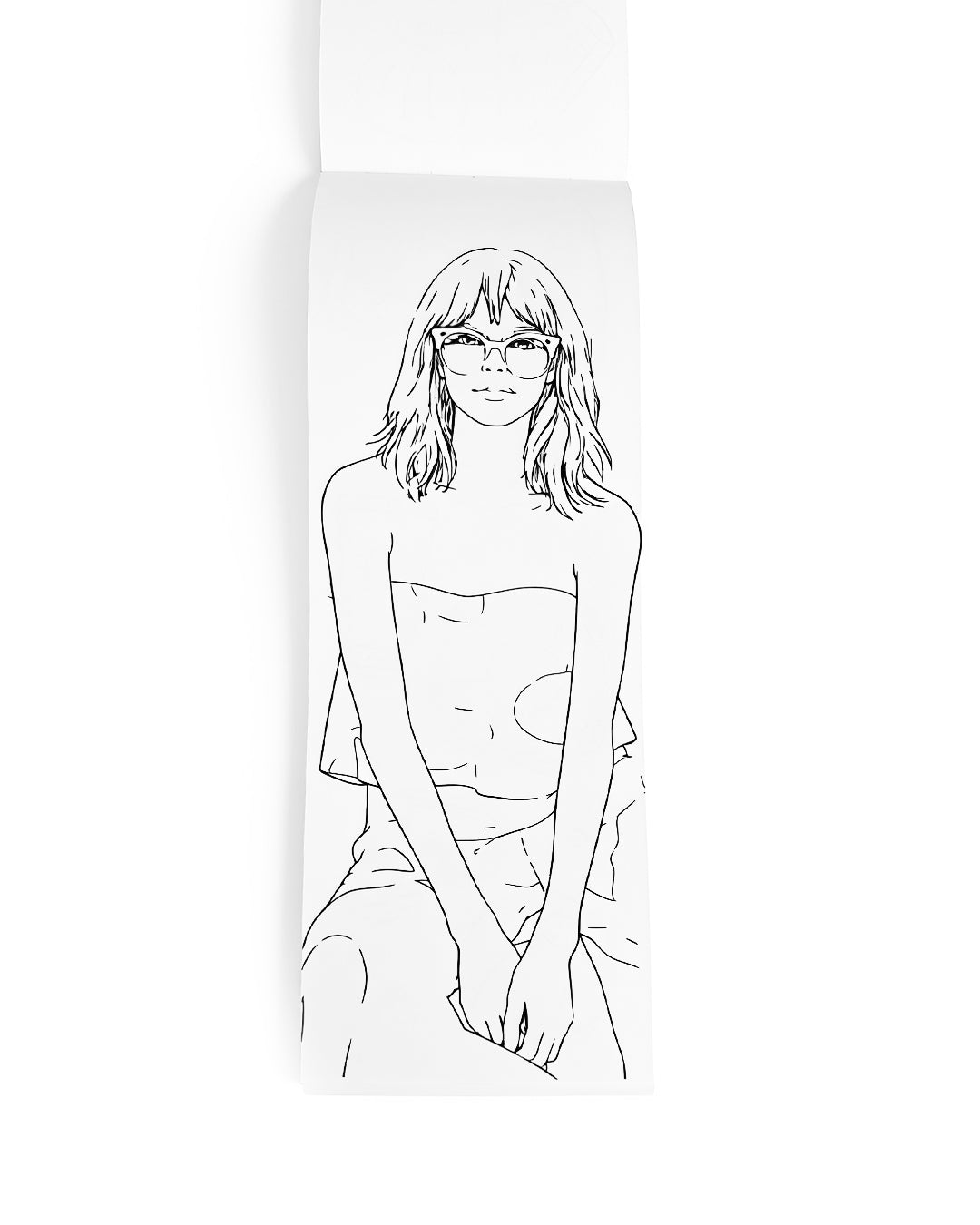 Summer Fashion - Coloring Book