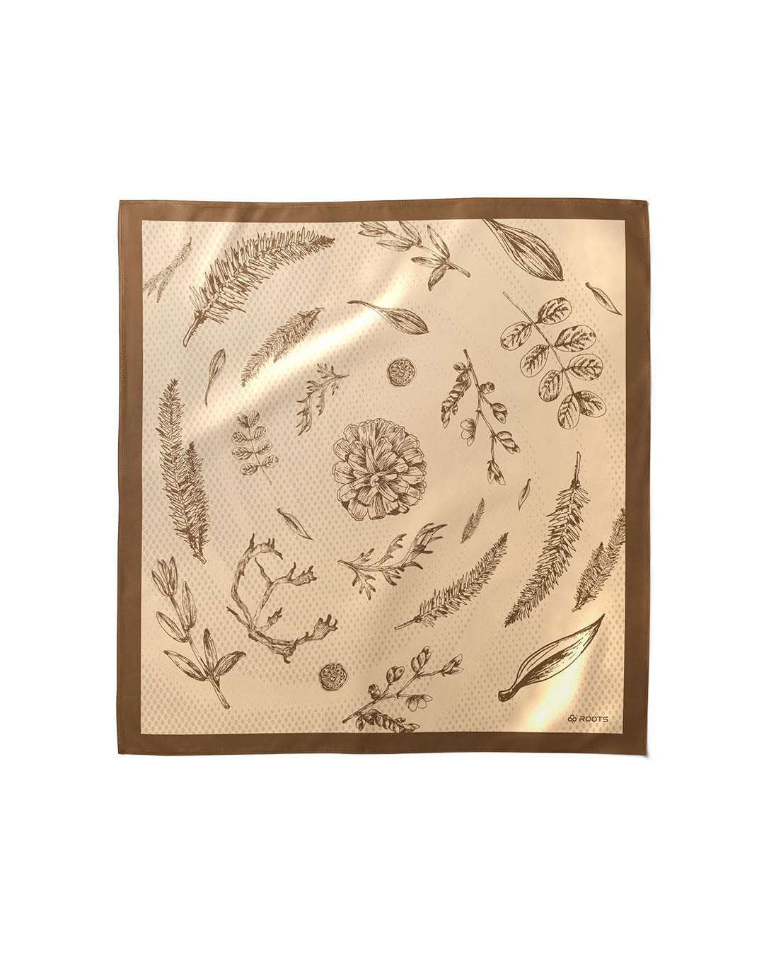 Botanical Sketches - Silk Satin Scarf