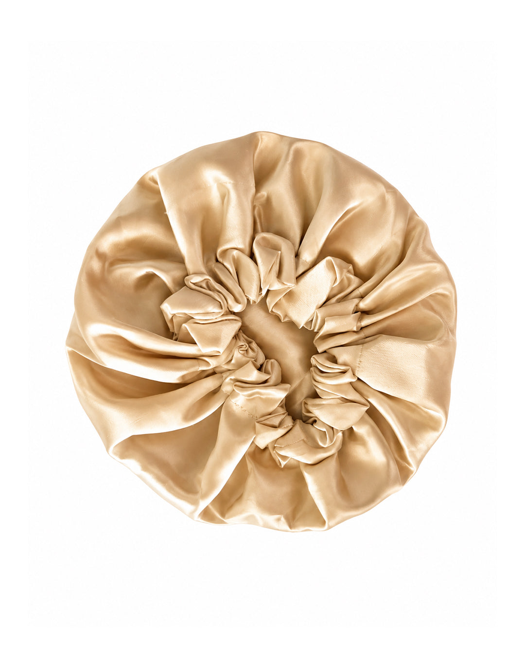 Gold Satin Bonnet