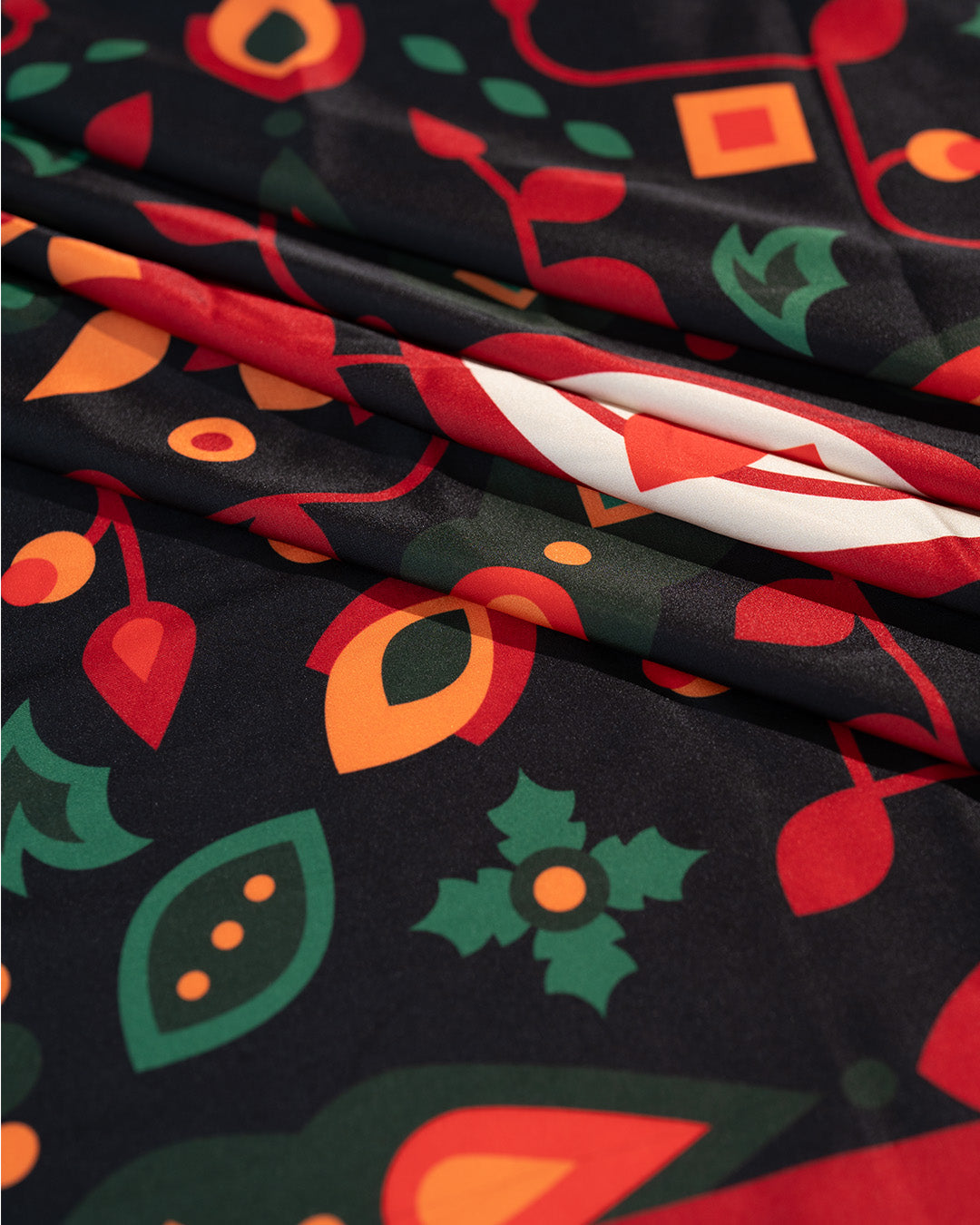 Secret Rouge - Silk Satin Summer Scarf