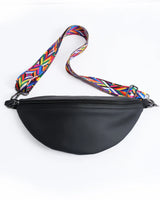 Leather Fanny Pack - Black