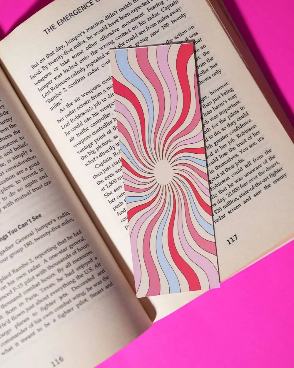 Trippy Sunset - Bookmark - Rootieland