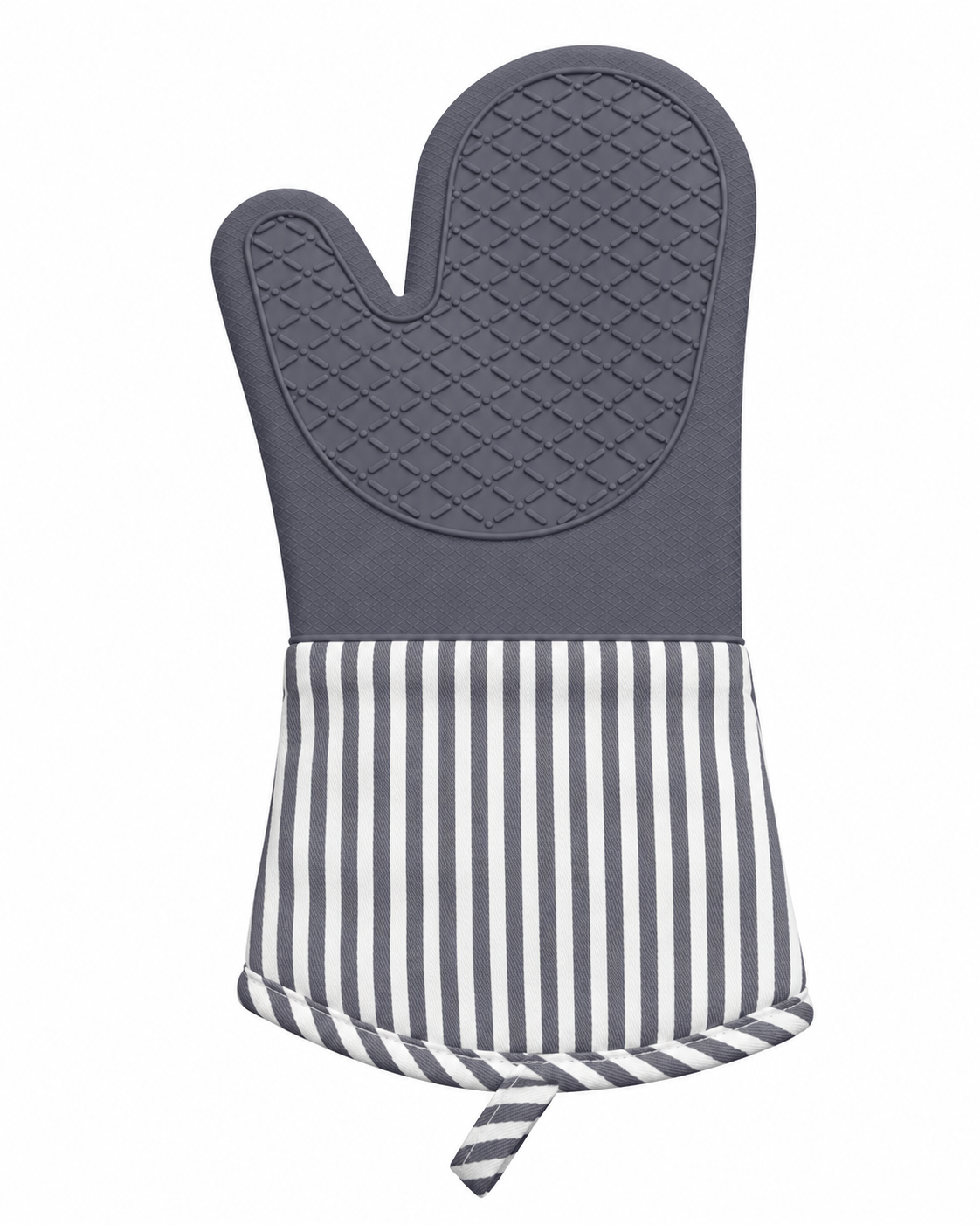 Striped Oven Mitt