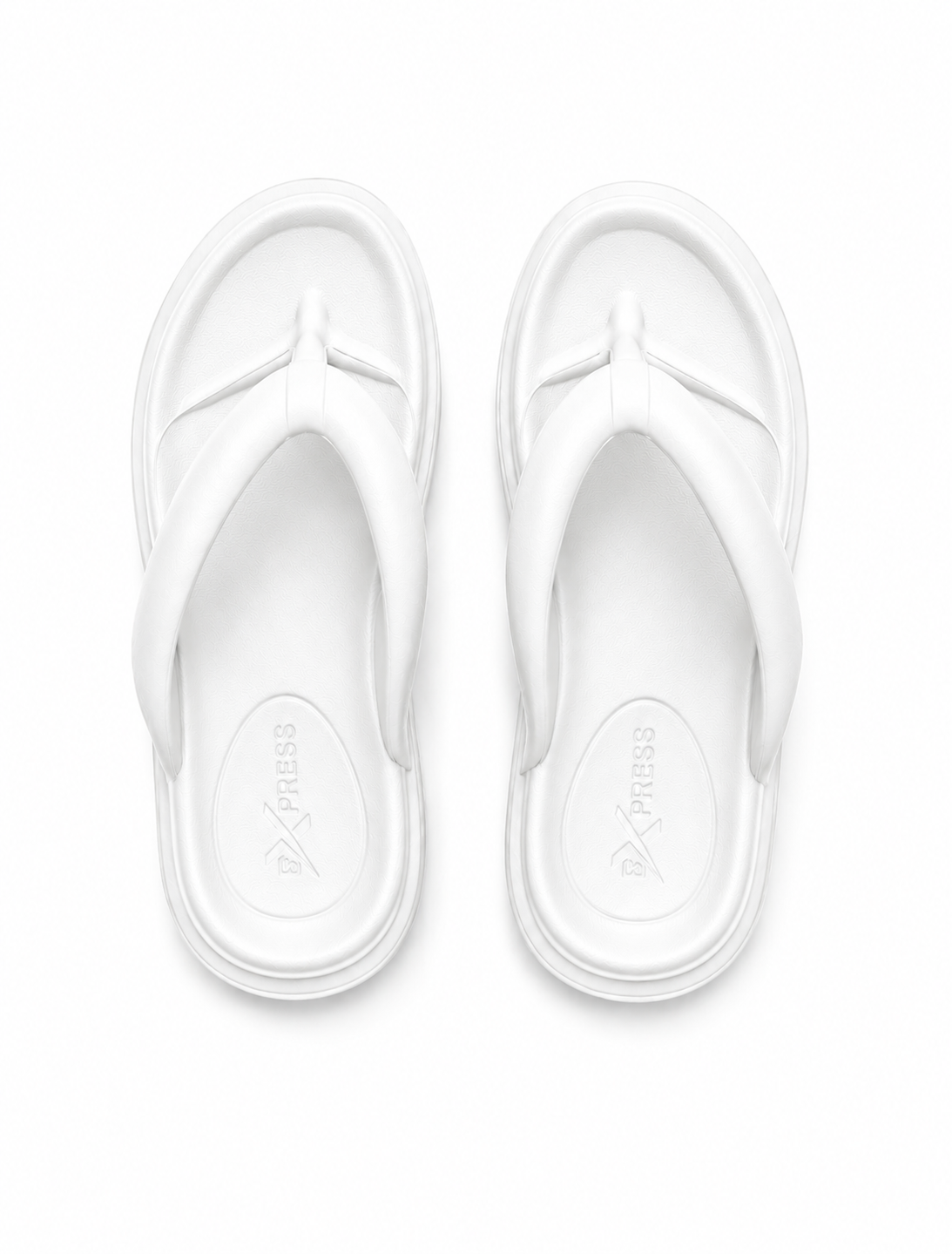 Classic Flip Flops - White