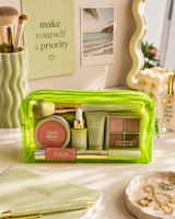 Neon Clear Pouch - Green