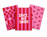 Spicy but Sweet - A5 Notebook Set (3 Notebooks)