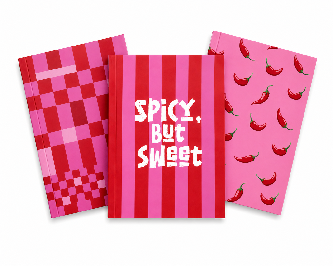 Spicy but Sweet - A5 Notebook Set (3 Notebooks)