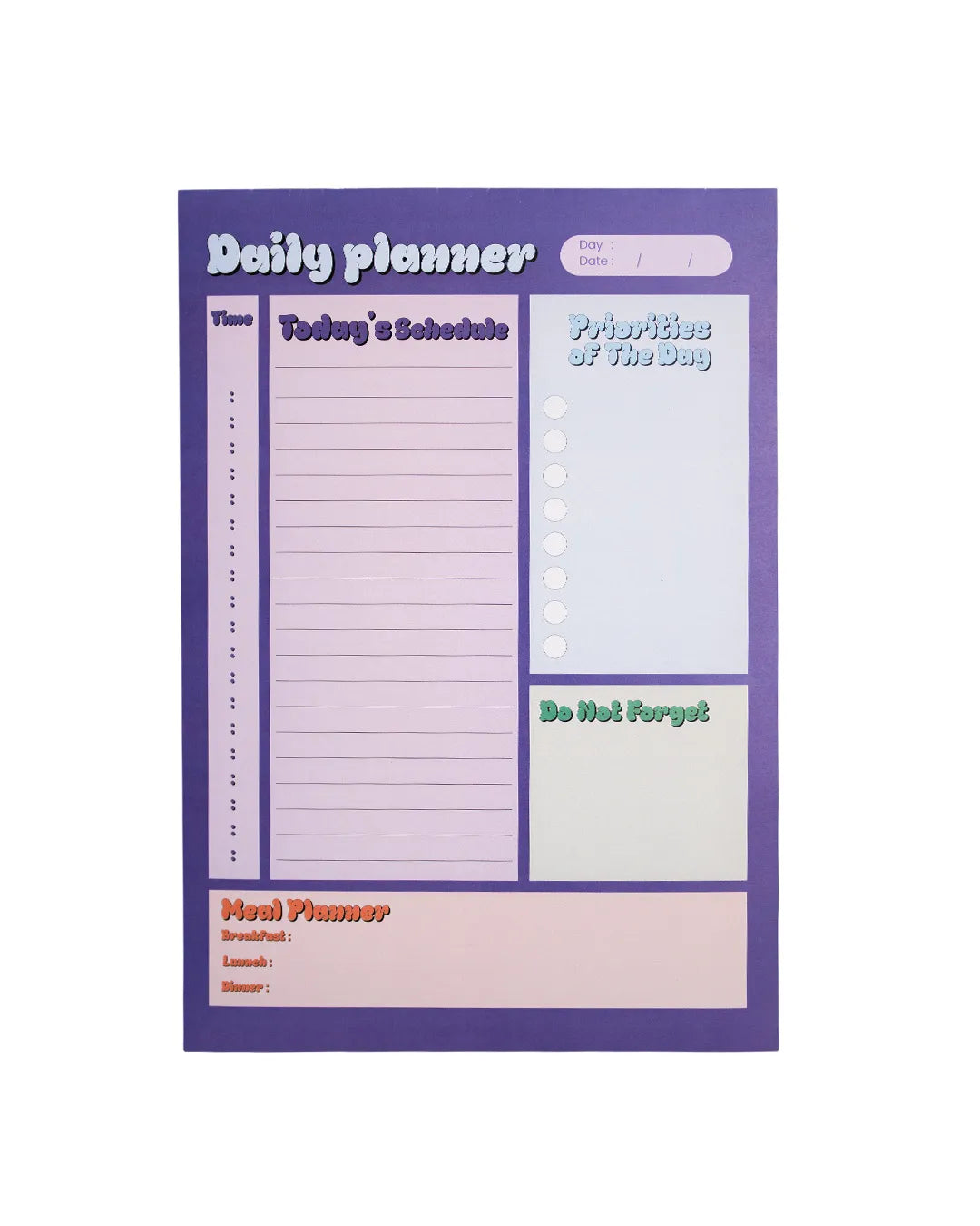 Indigo Daily Planner - Rootieland