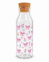 Glass Bottle with Cork Stopper