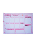 Pretty In Pink Weekly Planner - Rootieland
